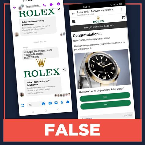 rolex free watches whatsapp|FALSE: Rolex gives away watches to celebrate 100th anniversary .